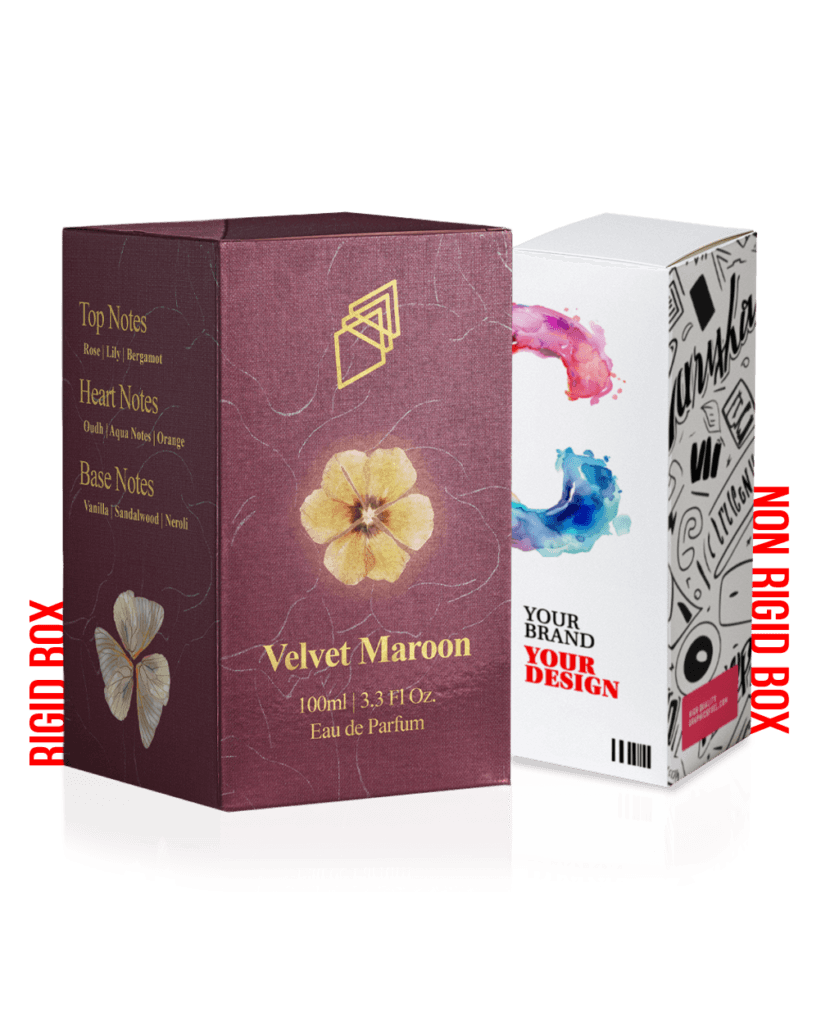 Non Rigid Box copy perfume packaging