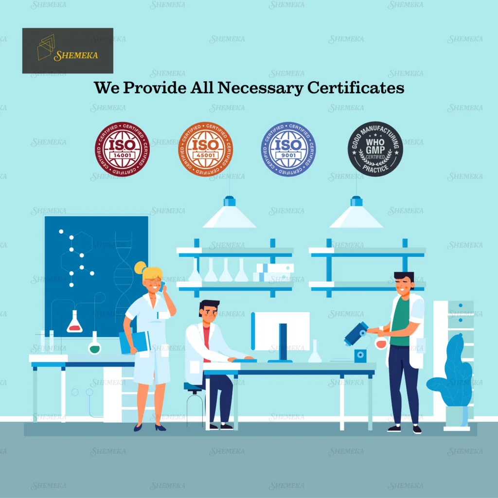 Shemeka Certifications