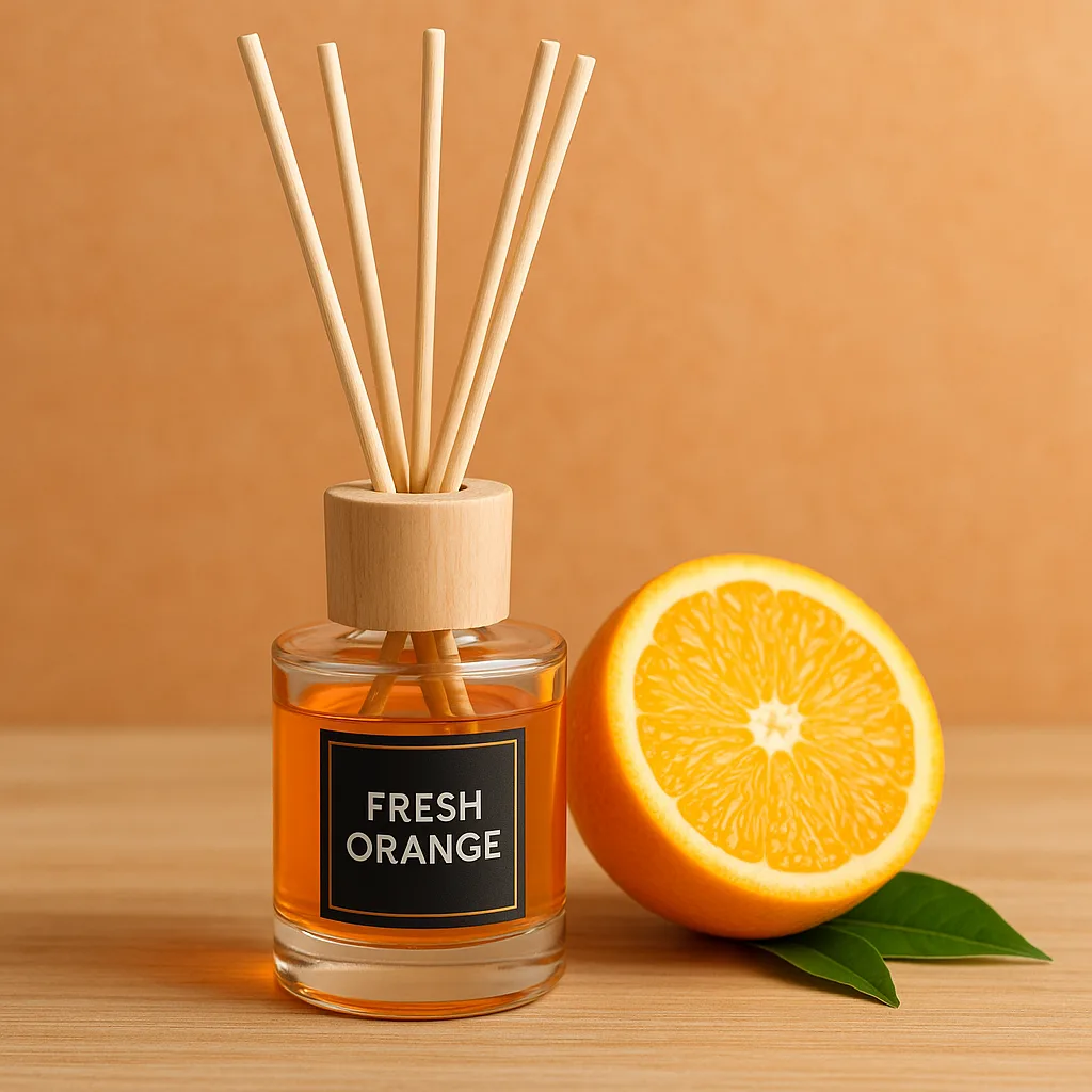20250615_1440_Fresh Orange Diffuser_simple_compose_01jxsdmqk5eg6ttgkwyw8hfgrq