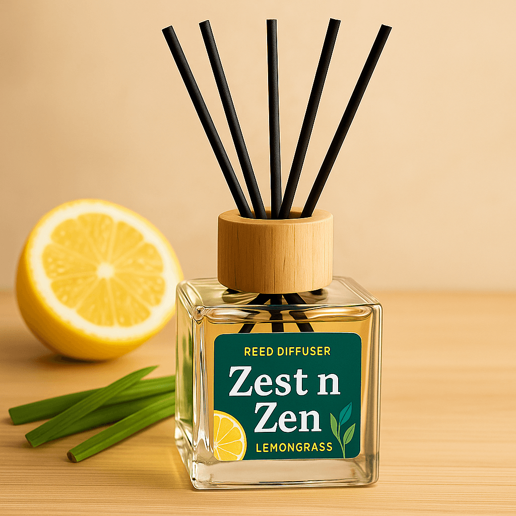 20250615_1452_Lemongrass Serenity Diffuser_remix_01jxsea14cej9axcw7fcc3ynf9
